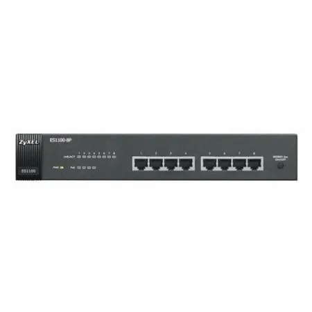 Zyxel Networks Zyxel ES1100-8P PWR 8 port4X10/100+4XPOE Yönetilemez Switch