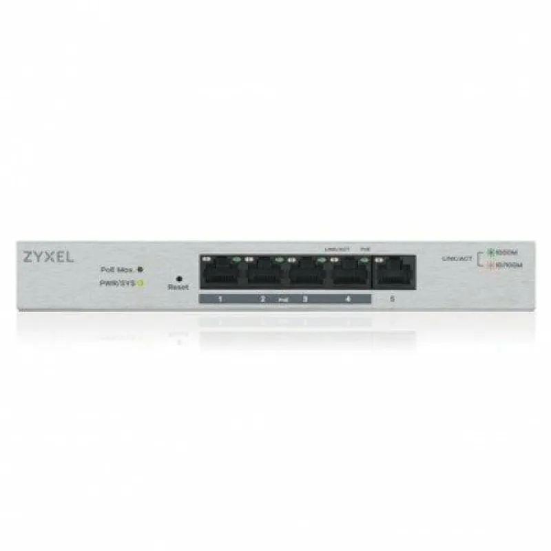 Zyxel Networks Zyxel GS1200-5HP 5 Port Web Yönetilebilir Switch (4 Port PoE)