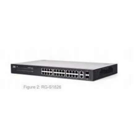 Ruijie Networks Ruijie RG-S1826 Switch 24 Port Poesiz 10/100