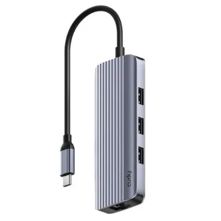 Diğer Cudy UH606 6-In-1 USB-C Hub With Gigabit Ethernet Port