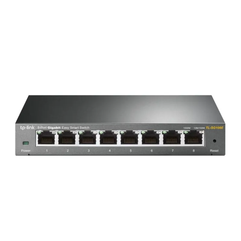 TP-Link Networks Tp-Link TL-SG108E Gigabit Desktop Easy Smart Switch