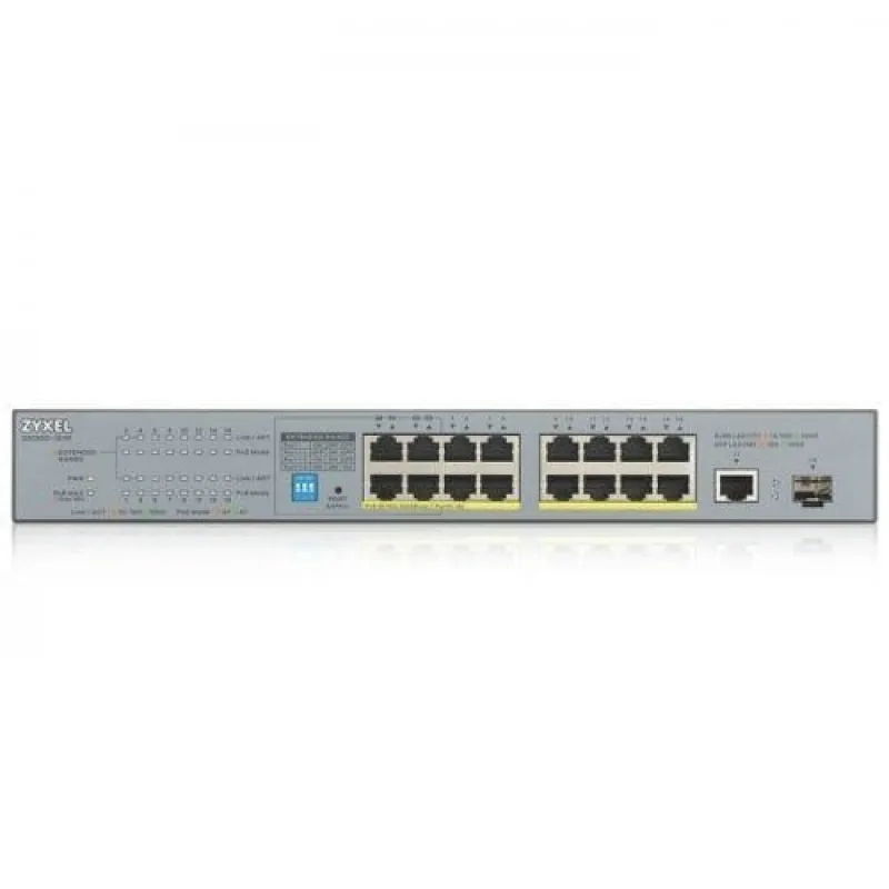 Zyxel Networks Zyxel GS1300-18HP 18 Port PoE+1xSFP CCTV Switch(170 WATT)
