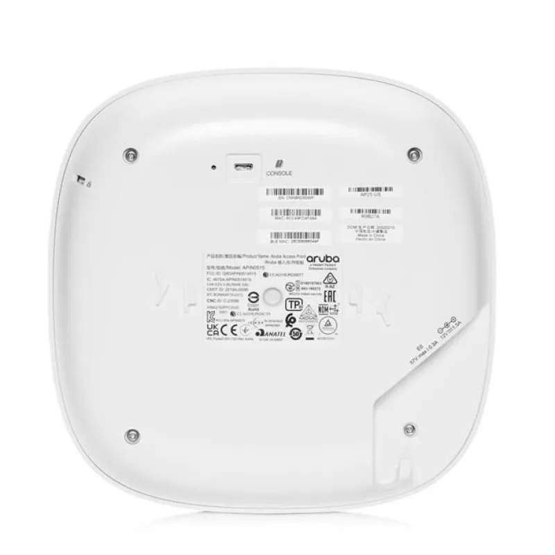 HPE-Aruba Aruba Instant On AP25 (RW) 4×4 Wi-Fi 6 Indoor Access Point