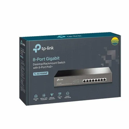 TP-Link Networks Tp-Link TL-SG1008MP 8 Port Gigabt 8 Port Poe Switch