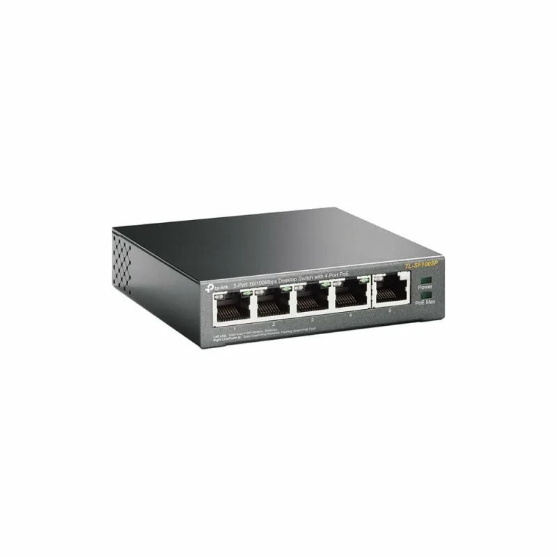TP-Link Networks Tp-Link TL-SF1005P 5 Port 10/100Mbp 4 Port Poe Switch