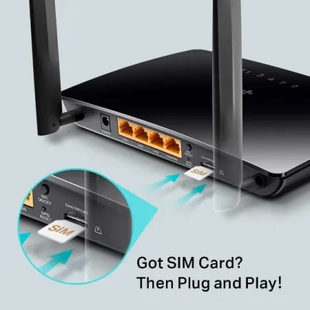 TP-Link Networks TP-Link Archer MR200 AC750 Wireless Dual Band 4G LTE Router