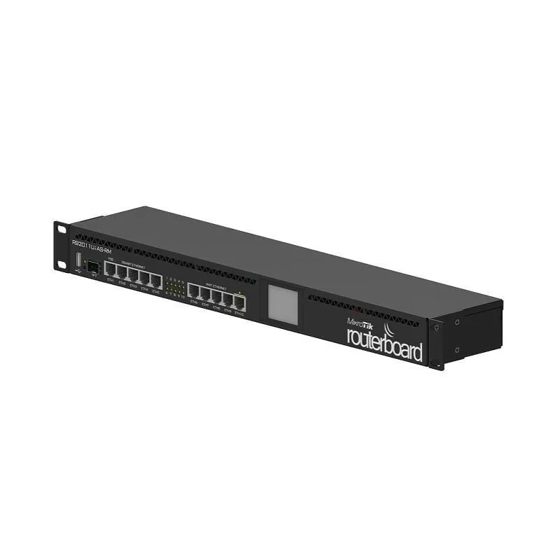 Mikrotik Networks Mikrotik RB2011UiAS-RM Fibe Destekli Router Hotspot