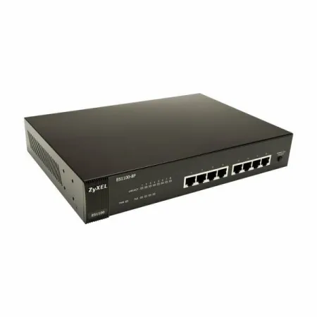 Zyxel Networks Zyxel ES1100-8P PWR 8 port4X10/100+4XPOE Yönetilemez Switch