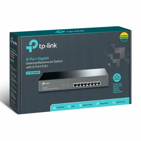 TP-Link Networks Tp-Link TL-SG1008PE 8-Port PoE+ Gigabit Switch